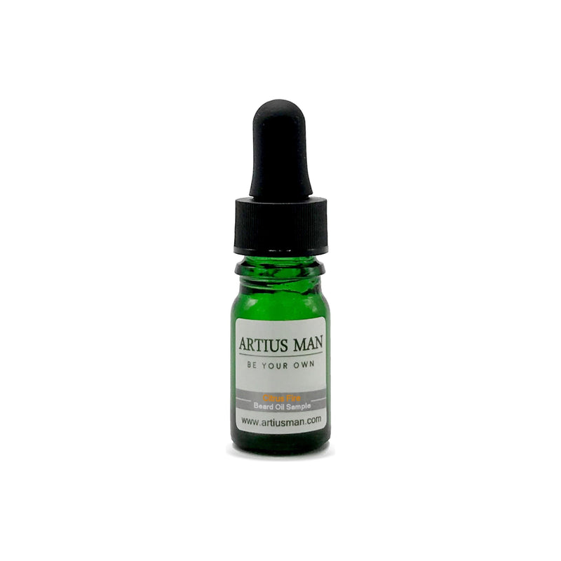 Artius Man Citrus Fire Beard Oil Sample