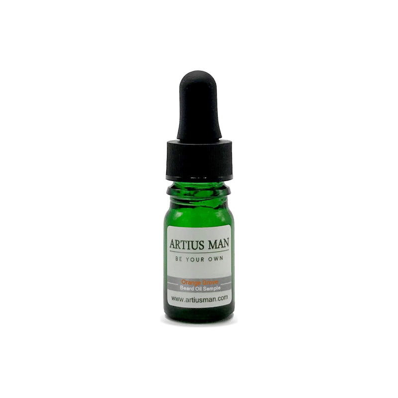 Artius Man Orange Grove Beard Oil 5ml Sample Beard Oil