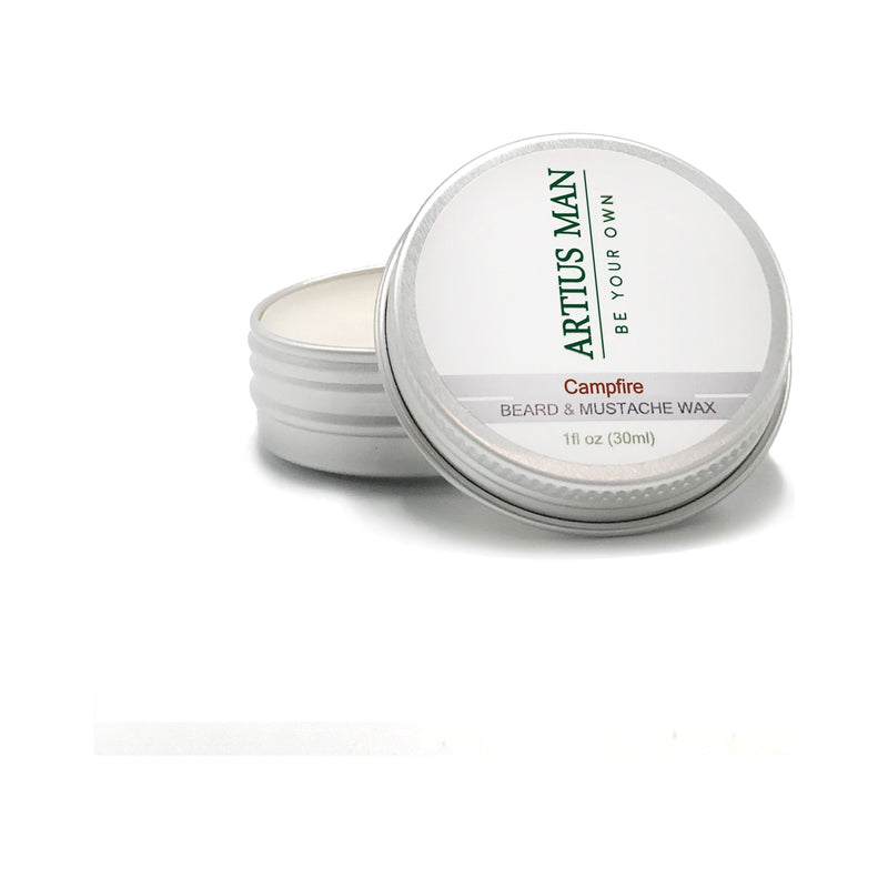 Artius Man Campfire Beard and Mustache Wax Beard & Mustache Wax