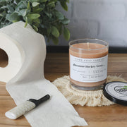 Dirty Dangles Hockey Because Hockey Gear - Natural Soy Wax Candle Soy Wax Candles