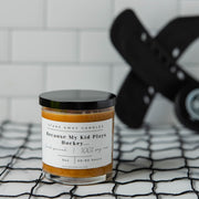 Dirty Dangles Hockey Because My Kid Plays Hockey - Natural Soy Wax Candle Soy Wax Candles