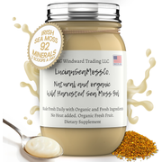 MG Windward Trading LLC Bee Pollen Infused Organic Sea Moss Gel Herbal Gel