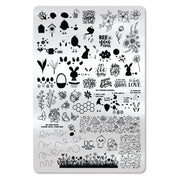UberChic Beauty Bee-You-Tiful Spring Stamping Plate