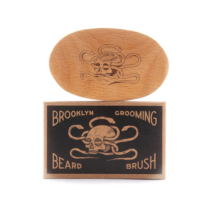 Brooklyn Grooming - Beechwood And Boar Bristle Beard Brush