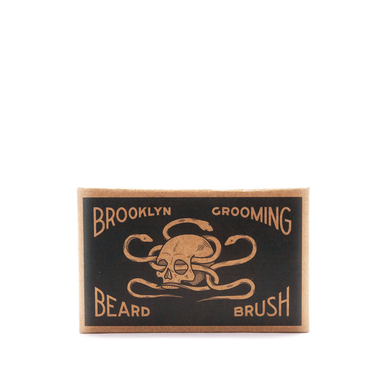 Brooklyn Grooming Beechwood and Boar Bristle Beard Brush Beard brush