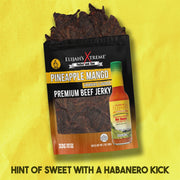 Elijah's Xtreme Pineapple-Mango Habanero Beef Jerky - 6 bags (1lb) Beef Jerky