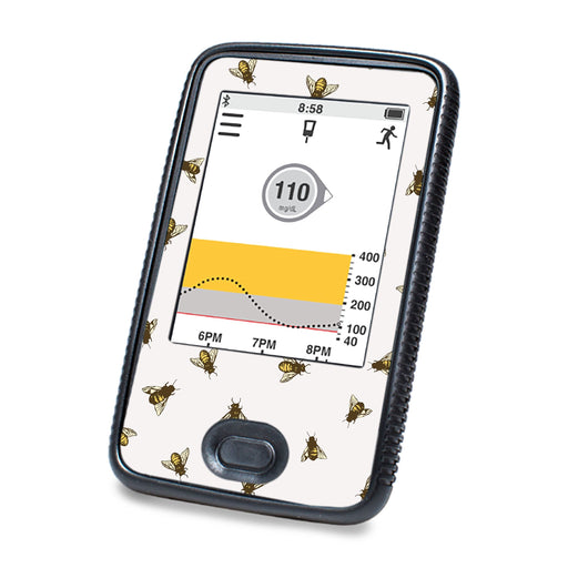 Peelz Bees DEXCOM G6 Touchscreen Receiver Peelz/Stickers