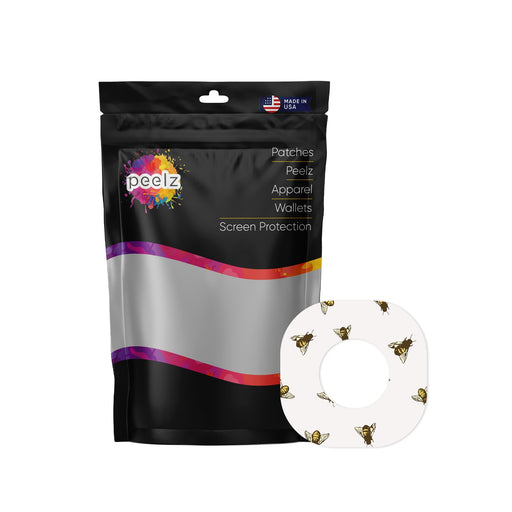 Peelz Bees Dexcom G7 and Stelo Patch Tape - Pump Peelz Patch Medical Tape