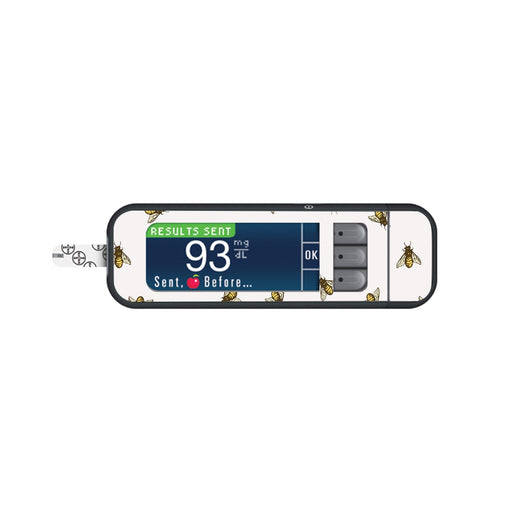 Peelz Bees for Bayer Contour Next Glucometer Peelz/Stickers