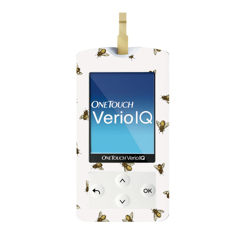 Peelz Bees for OneTouch Verio IQ Glucometer Peelz/Stickers