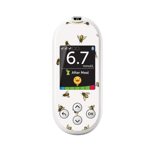 Peelz Bees for OneTouch Verio Reflect Glucometer Peelz/Stickers