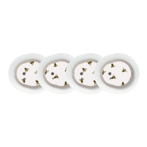 Peelz Bees for the DEXCOM G7 and Stelo Transmitter Peelz/Stickers