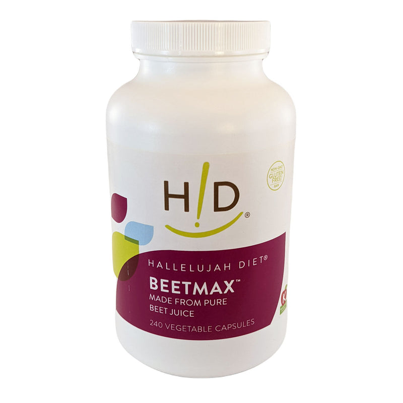 Hallelujah Diet BeetMax Capsules Dehydrated Juice Powder
