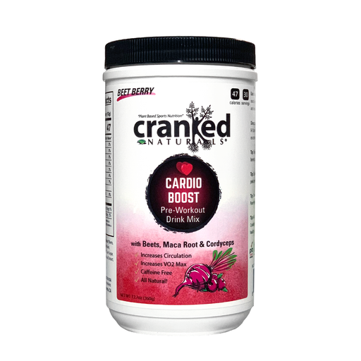 Cranked Naturals Plant Based Sports Nutrition Beet-Berry Cardio Boost Pre-Formance Pre Formance