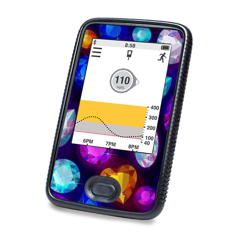 Peelz Bejeweled DEXCOM G6 Touchscreen Receiver Peelz/Stickers