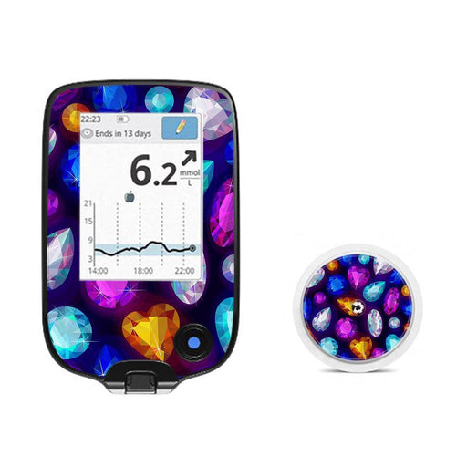 Peelz Bejeweled Freestyle Libre 2 Peelz/Stickers