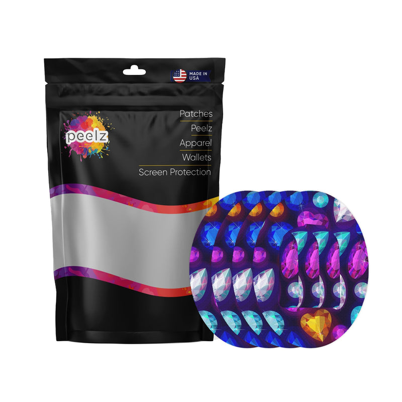 Peelz Bejeweled Pod Patch Tape - Pump Peelz Patch Medical Tape