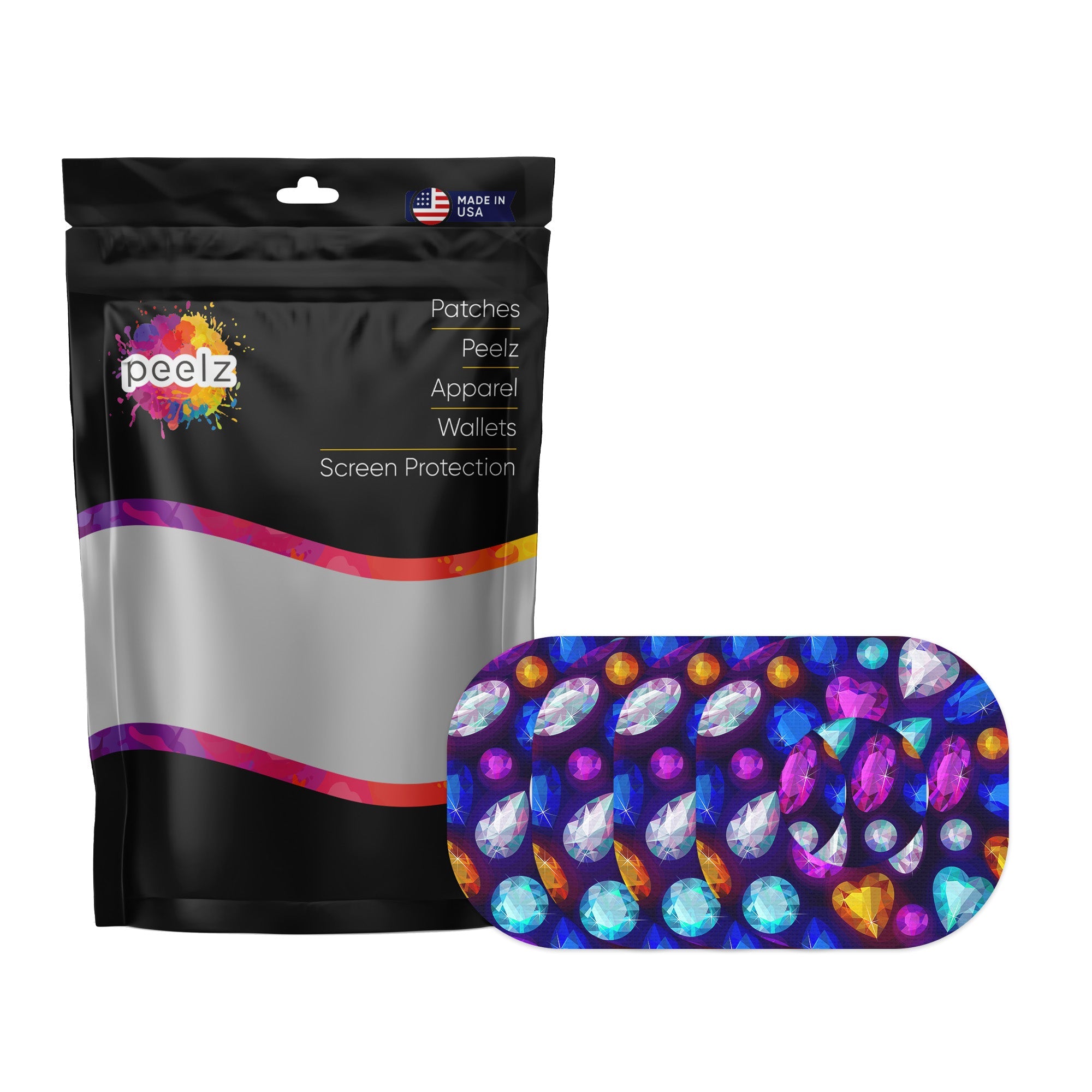 BejeweledDexcom G7 and Stelo Patch Tape - Pump Peelz — Pasteur Pharmacy