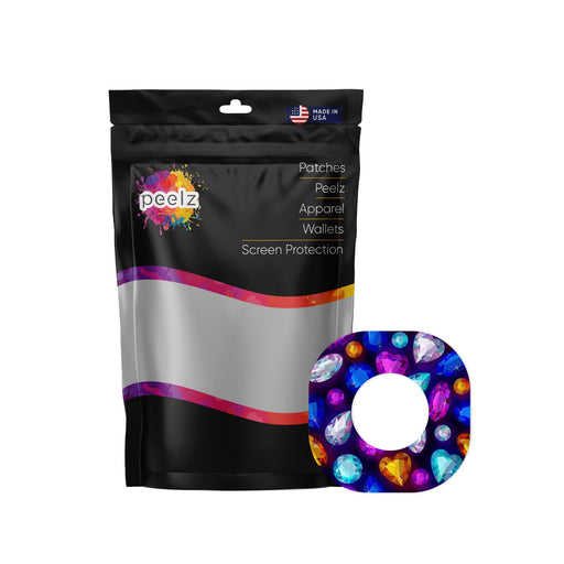 Peelz BejeweledDexcom G7 and Stelo Patch Tape - Pump Peelz Patch Medical Tape