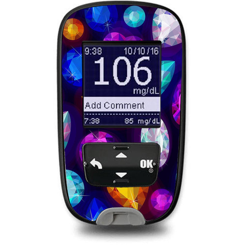 Peelz Bejeweled Sticker for the Accu-Chek Guide Glucometer Peelz/Stickers
