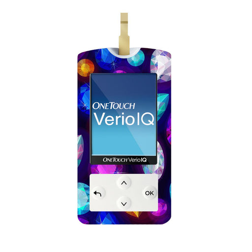 Peelz Bejeweled for OneTouch Verio IQ Glucometer Peelz/Stickers
