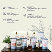 Euphoric Herbals Belly Bliss Gut Renewal Tea Herbal Tea