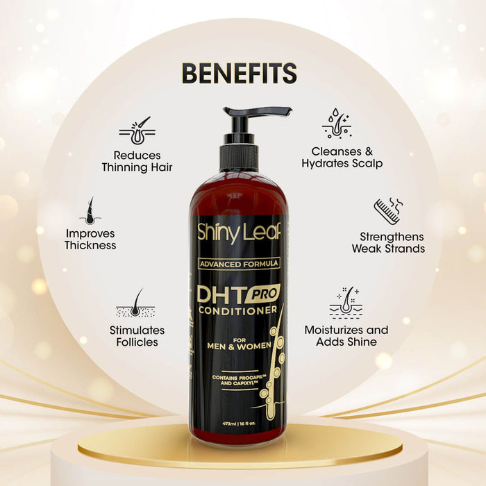 Shiny Leaf - Dht Pro Conditioner With Procapil And Capixyl For Hair Loss For Men And Women