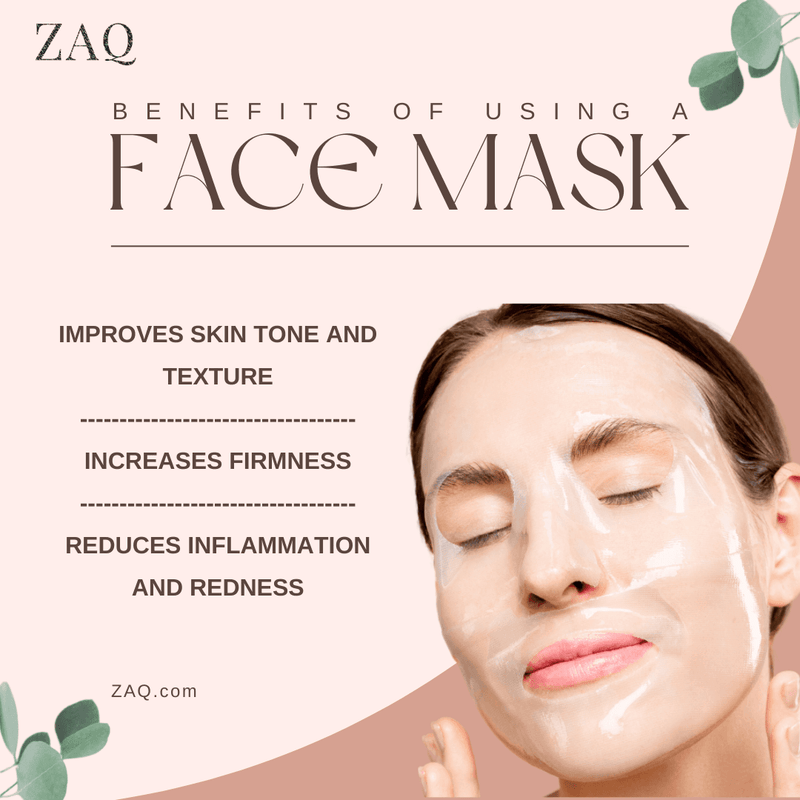 ZAQ Skin & Body Hydrogel Face Mask Face Mask Misty Rose