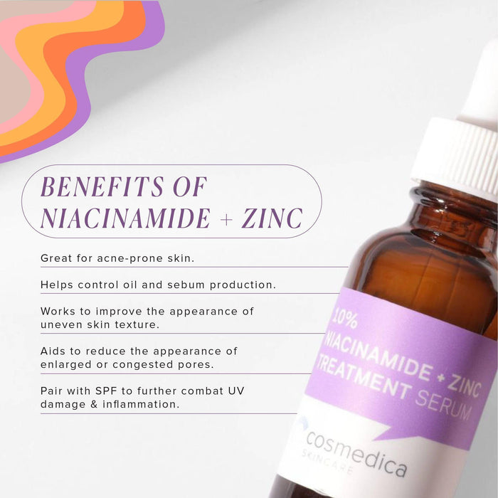 Cosmedica Skincare10% Niacinamide + Zinc Treatment Serum