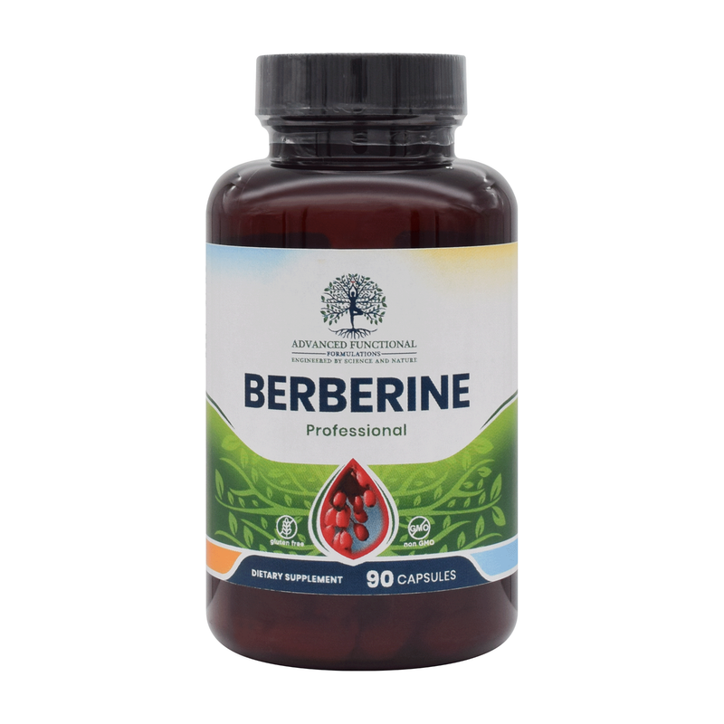 Advanced Functional Medicine Supplements Berberine 90ct. (supports metabolism, may assist in healthy A1c levels)