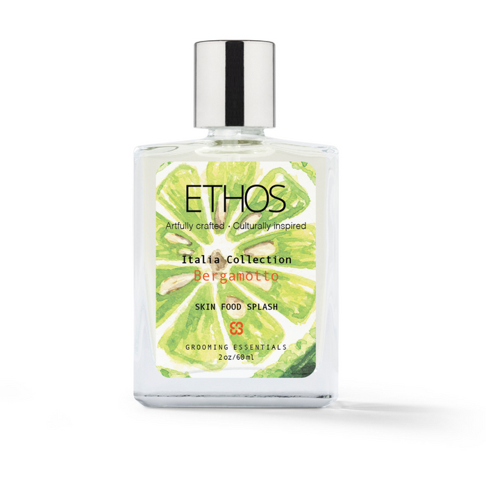 Ethos Grooming Essentials Bergamotto Skin Food Splash 2 oz