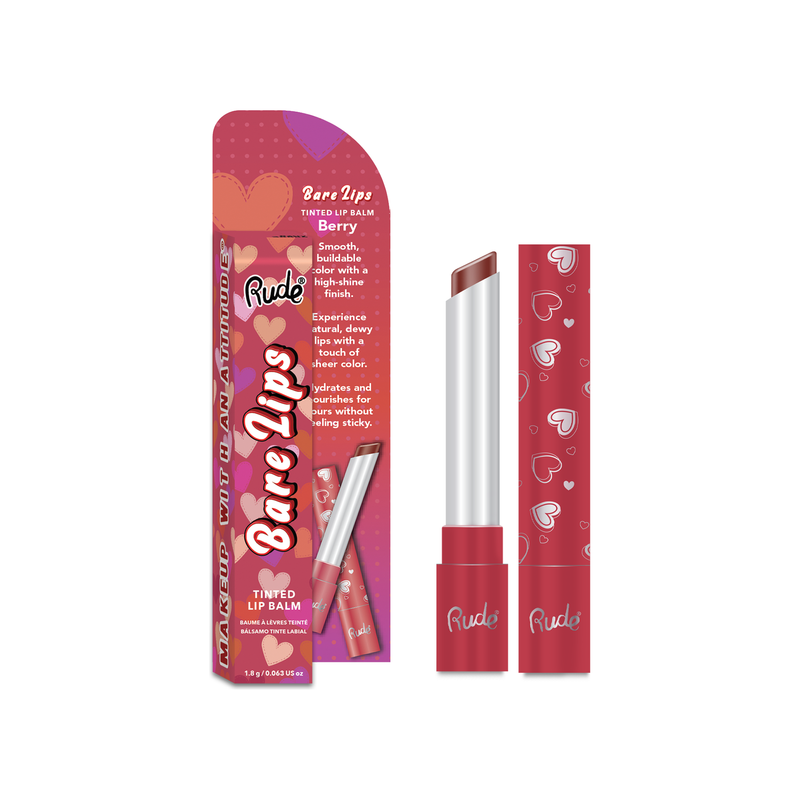 Rude Cosmetics Bare Lips Tinted Lip Balm Lip Balm