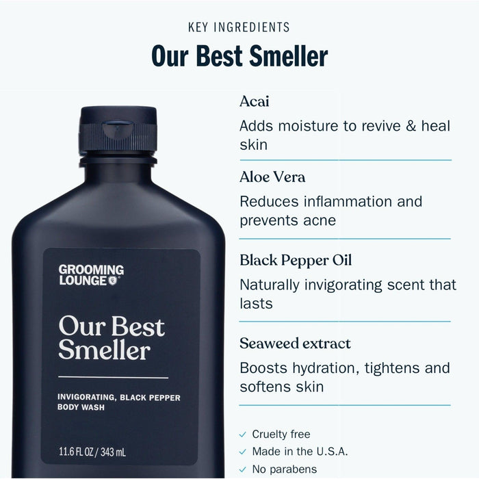 Grooming Lounge - Grooming Lounge Our Best Smeller Body Wash 11.6
