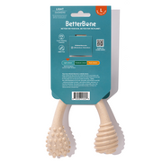 BetterBone All Natural Eco-Friendly Dog Chews & Bones BetterBone Large Chew Toy Dog Toys White Smoke Large / Light / Veggie,Large / Light / Beef,Large / Moderate / Veggie,Large / Moderate / Beef,Large / Moderate / Venison,Large / Hard / Veggie,Large / Hard / Beef,Large / Hard / Venison