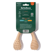 BetterBone All Natural Eco-Friendly Dog Chews & Bones BetterBone Large Chew Toy Dog Toys White Smoke Large / Light / Veggie,Large / Light / Beef,Large / Moderate / Veggie,Large / Moderate / Beef,Large / Moderate / Venison,Large / Hard / Veggie,Large / Hard / Beef,Large / Hard / Venison