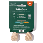 BetterBone All Natural Eco-Friendly Dog Chews & Bones BetterBone Mini Chew Toy Dog Toys White Smoke Mini / Light / Veggie,Mini / Light / Beef,Mini / Moderate / Veggie,Mini / Moderate / Beef,Mini / Hard / Veggie,Mini / Hard / Beef