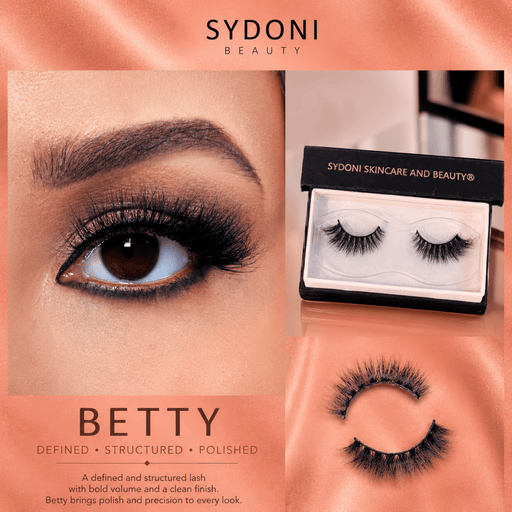 Sydoni Skincare and Beauty SYDONI "BETTY" LUXURY MINK LASHES - Defined, Structured, Polished Mink Lashes