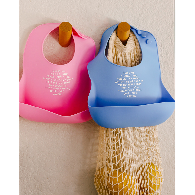 Be A Heart Meal Blessing Silicone Bib Bibs