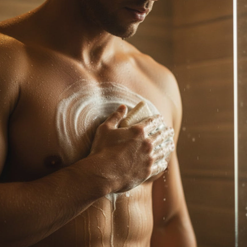 Grooming Lounge Grooming Lounge Our Best Smeller Exfoliating Body Bar - Black Pepper Body Bar For Men Cleansing Bars, Scrub Bars