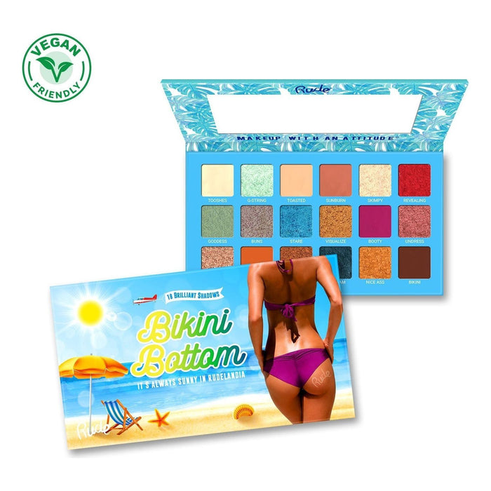 Rude Cosmetics - Rude Cosmetics - Bikini Bottom 18 Eyeshadow Palette