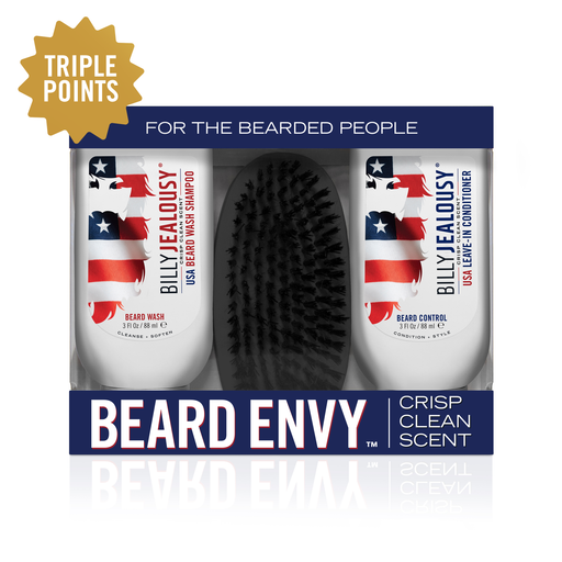 Billy Jealousy USA Beard Envy Kit Beard