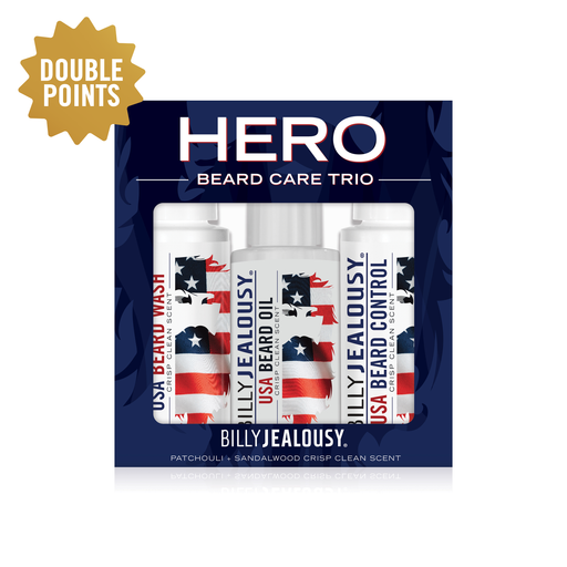 Billy Jealousy Hero Beard Care Trio Kit Beard