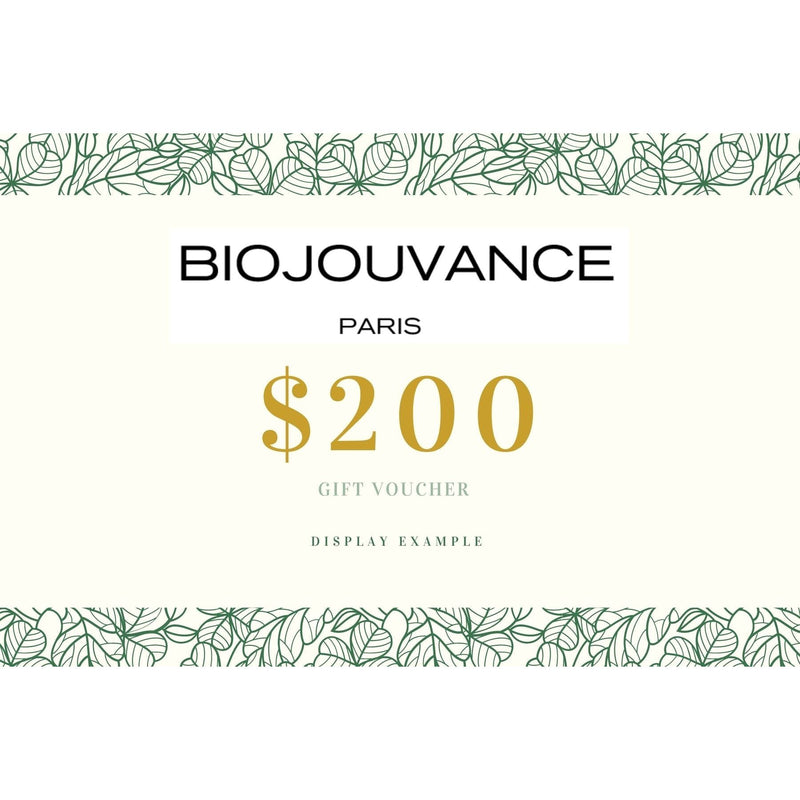 Bio Jouvance Paris Consumer Bio Jouvance Paris Gift Card Gift Card