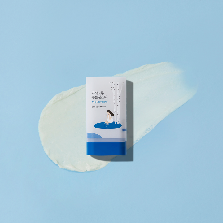 AsiaBeautyMall Round Lab Birch Juice Moisturizing Sunscreen Stick Sunscreen