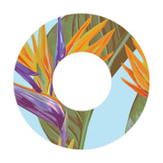 Peelz Birds of Paradise Patch  Tape Designed for the FreeStyle Libre 2 Patch Medical Tape