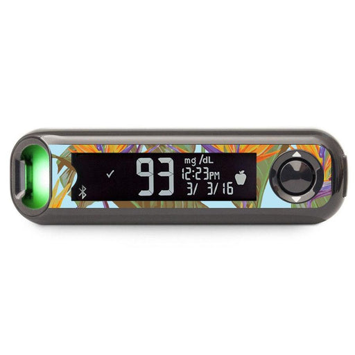 Peelz Birds of Paradise for Bayer Contour© Next One Glucometer Peelz/Stickers