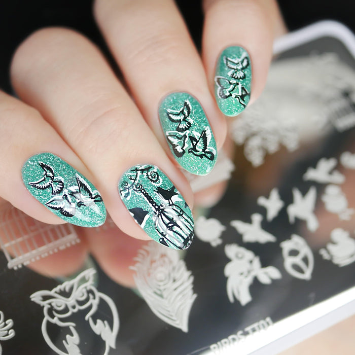 Twinkled T - Birds Stamping Plate