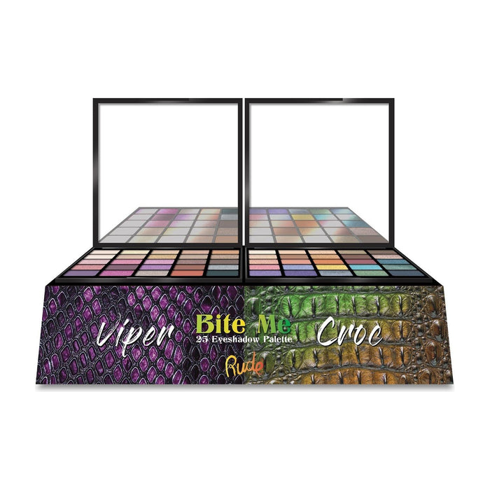 Rude Cosmetics - Rude Cosmetics - Bite Me 25 Eyeshadow Palette Display Set, 24pcs