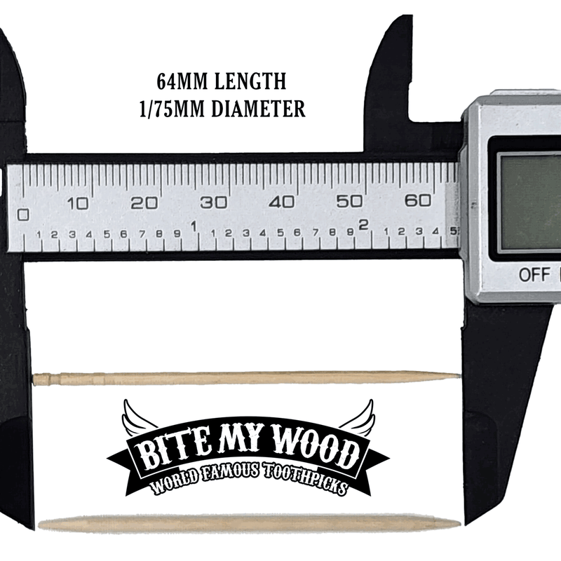 BiteMyWood BiteMyWood 5 Pack qty Flavored Birchwood Toothpicks Ultimate Extreme Hot Cinnamon 60 Picks Total Count Super Infused Flavor Toothpick Beauty & Personal Care - Nasal & Oral Care - Dental Floss & Picks