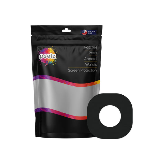 Peelz Black Dexcom G7 and Stelo Patch Tape - Pump Peelz Patch Medical Tape